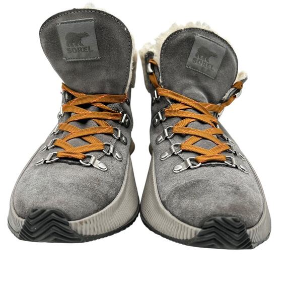 Sorel Women's Gray Out N About III Conquest Ankle Snow Boots Size 8 - Picture 6 of 12